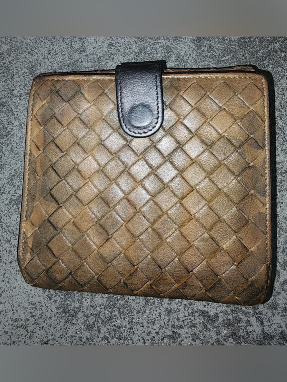 Bottega Veneta Brown Intrecciato Leather Wallet - Picture 2 of 5